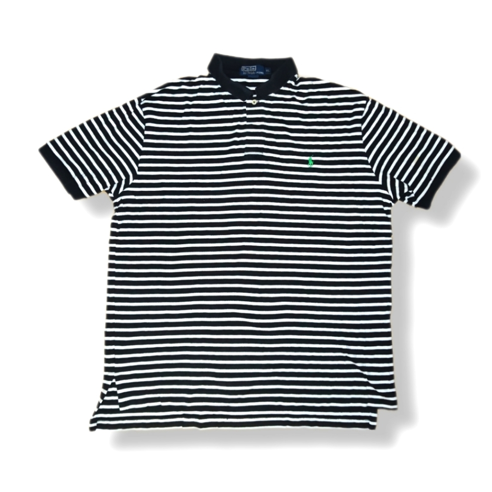 Polo Ralph Lauren Men's Navy/White Stripe, sz. XL, soft cotton